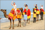 Camel safari @ cherai beach